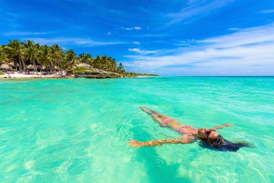 Strand von Playa del Carmen an der Riviera Maya (Simon Dannhauer / stock.adobe.com)  lizenziertes Stockfoto 
Infos zur Lizenz unter 'Bildquellennachweis'